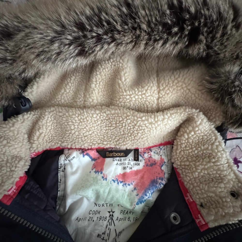 Barbour Landry Long Quilt Coat - Picture 5 of 14